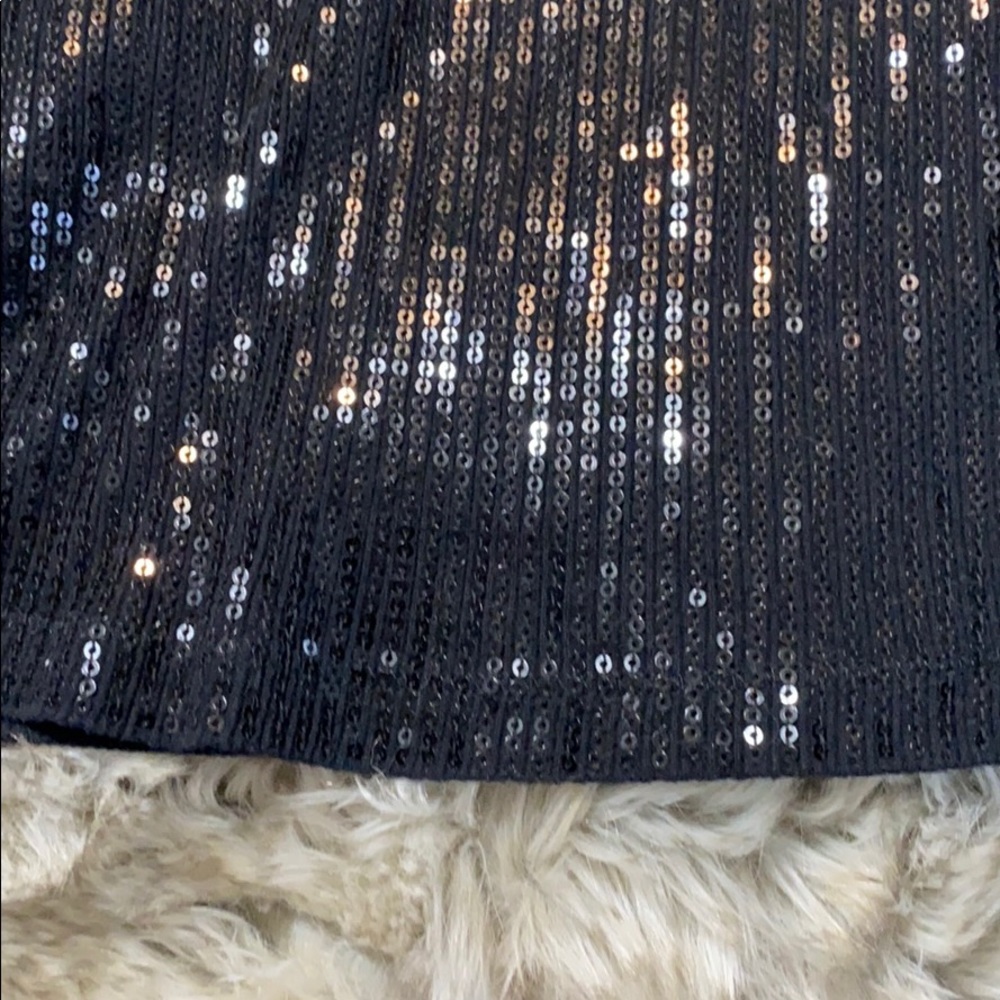 Express black sequence tank top - Picture 4 of 4